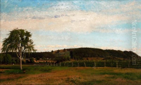 Landscape, New Hampshire Oil Painting by James McDougal Hart