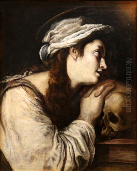 S. Mary-Magdalene Oil Painting by Domenico Fetti