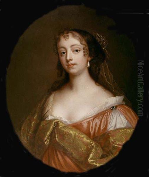 Elizabeth Hamilton Oil Painting by Peter Lely