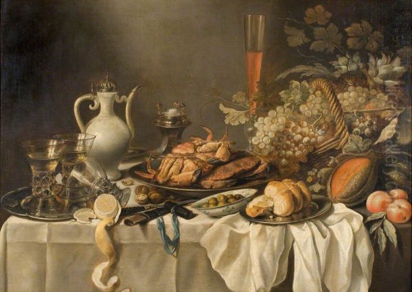 Still Life Oil Painting by Pieter Claesz