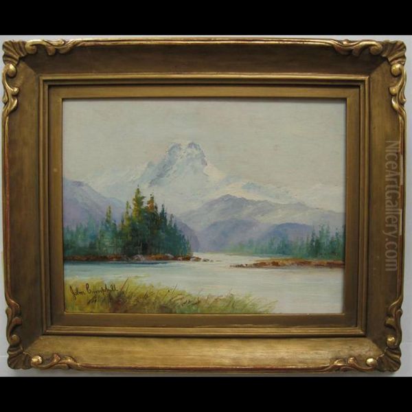 Mount Robson Oil Painting by John Henry Campbell