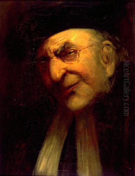 Rebbe Lijme Oil Painting by Benjamin Prins