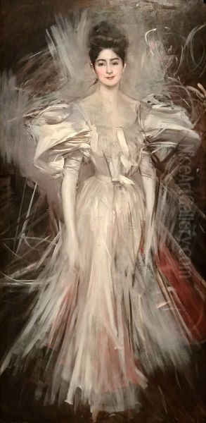 Firework Oil Painting by Giovanni Boldini