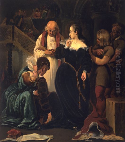 Execution of Mary, Queen of Scots Oil Painting by Ford Madox Brown