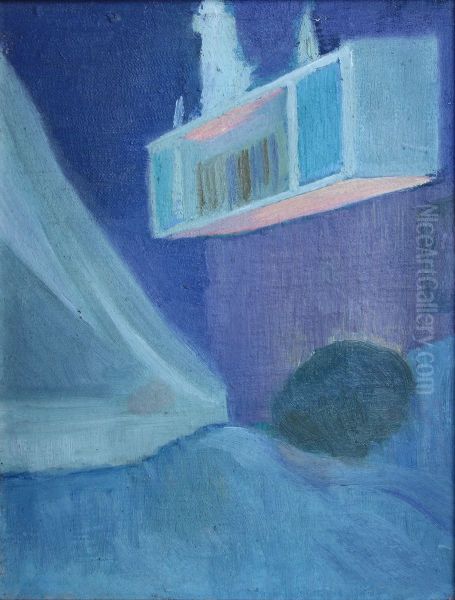 La chambre au berceau Oil Painting by Maurice Denis