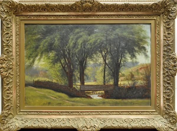 Streamside Park Oil Painting by Thomas, Tom Campbell