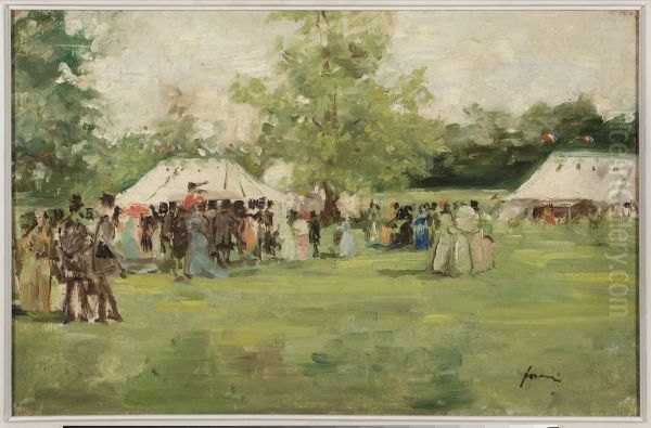 Kermis. Oil Painting by Jean-Louis Forain