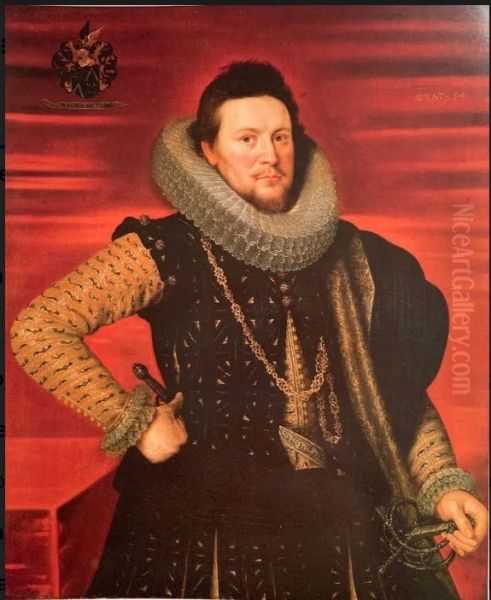 Portrait of Antonius Triest Oil Painting by Frans Pourbus the younger