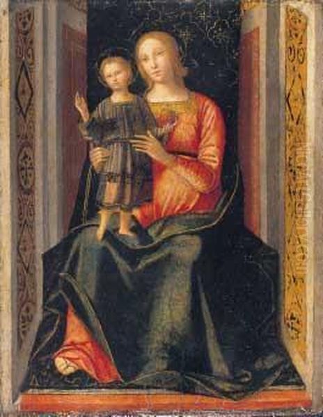 Madonna Con Il Bambino Oil Painting by Galeazzo Campi