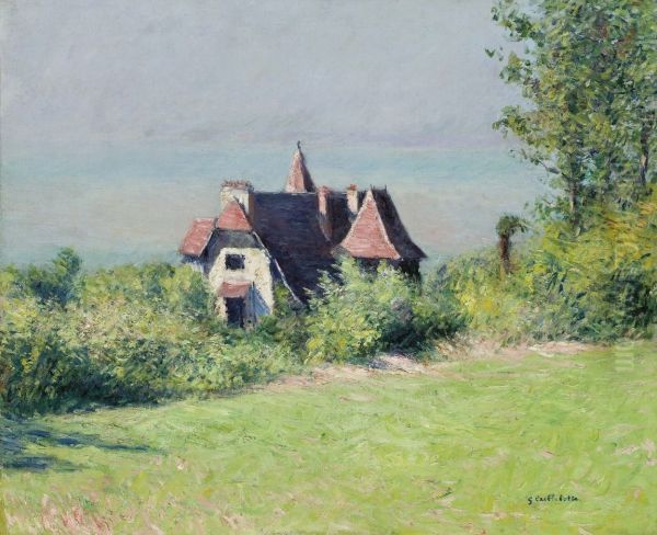 Une villa a Trouville Oil Painting by unknown