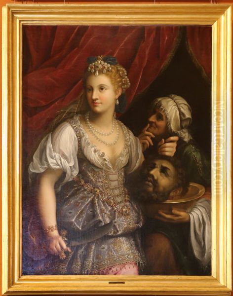 Judith with the Head of Holofernes Oil Painting by Fede Galizia