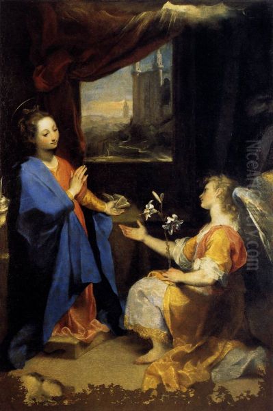 Annunciation Oil Painting by Federico Barocci