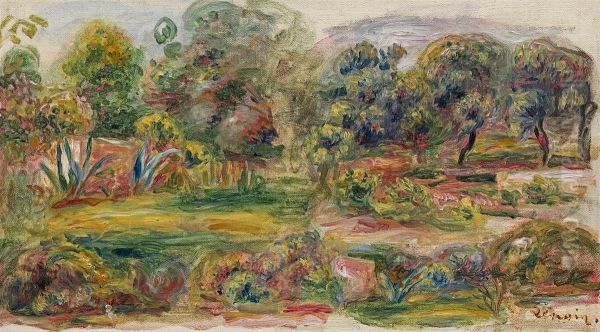 Paysage du Midi Oil Painting by Pierre-Auguste Renoir