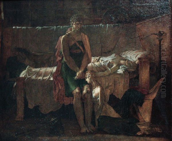 The Return of Marcus Sextus Oil Painting by Pierre-Narcisse Guerin