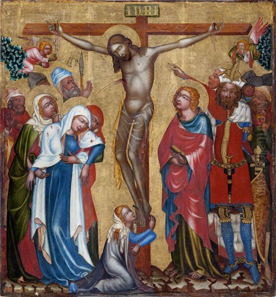 Crucification Oil Painting by Master of Vyssi Brod