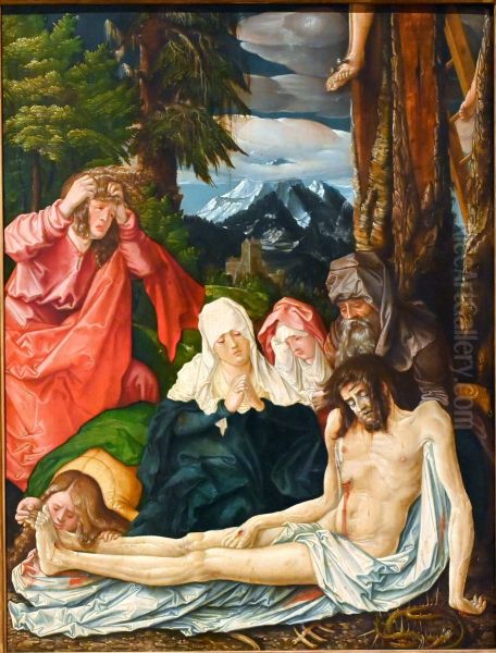 Beweinung Christi Oil Painting by Hans Baldung Grien