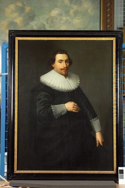 Portrait of Cornelis de Graeff (1599-1664) Oil Painting by Nicolaes Eliaszoon Pickenoy