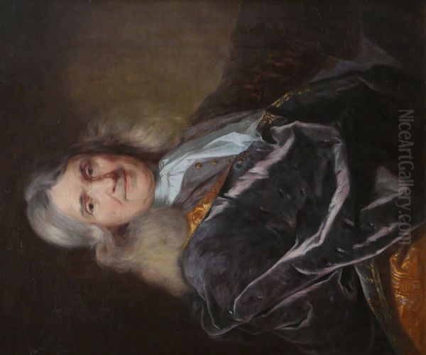 Mr Dupuy Oil Painting by Jean Ranc