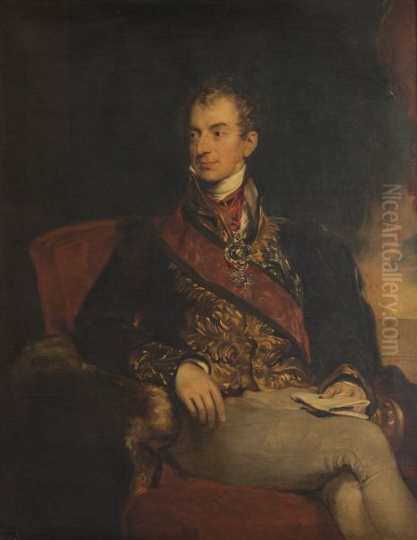 Portrait de Metternich Oil Painting by Thomas Lawrence