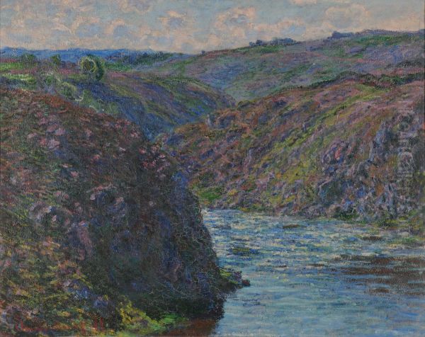 Les Ravins de la Creuse Oil Painting by Claude Monet