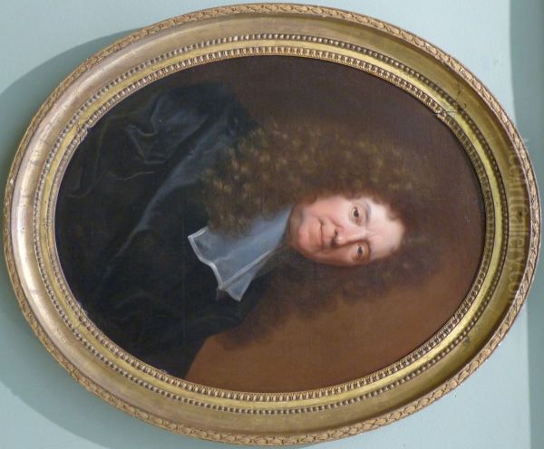 Presumed Portrait of Charles of Parvillez Oil Painting by Hyacinthe Rigaud