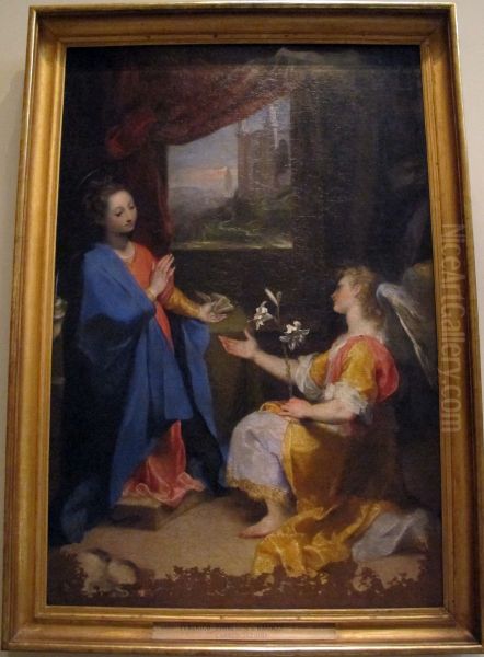 Annunciation Oil Painting by Federico Barocci