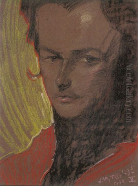 Portret Heleny Bialynickiej-Biruli Oil Painting by Stanislaw Ignacy Witkiewicz