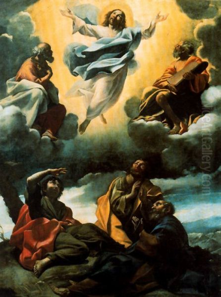 Trasfigurazione Oil Painting by Giovanni Lanfranco