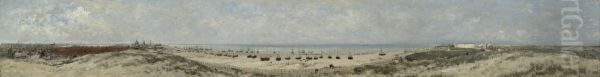 Study for the Panorama of Scheveningen Oil Painting by Hendrik Willem Mesdag