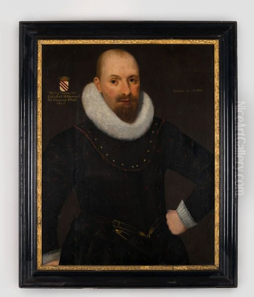 Portrait of Wolter Spaen (1578-1625) Oil Painting by Geldersch Landschap en Kasteelen