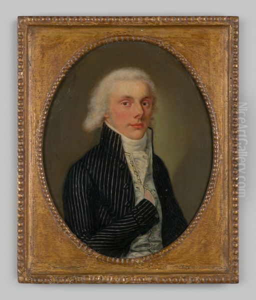 Portrait of waarschijnlijk Willem van Spaen (1774-1808) Oil Painting by John Parker