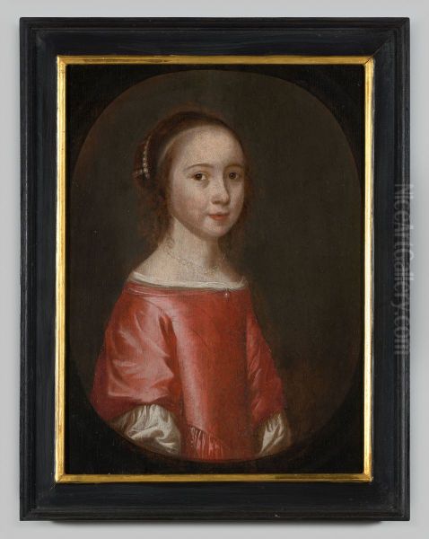 Portret van Hadewich Anna van Isendoorn a Blois Oil Painting by Geldersch Landschap en Kasteelen