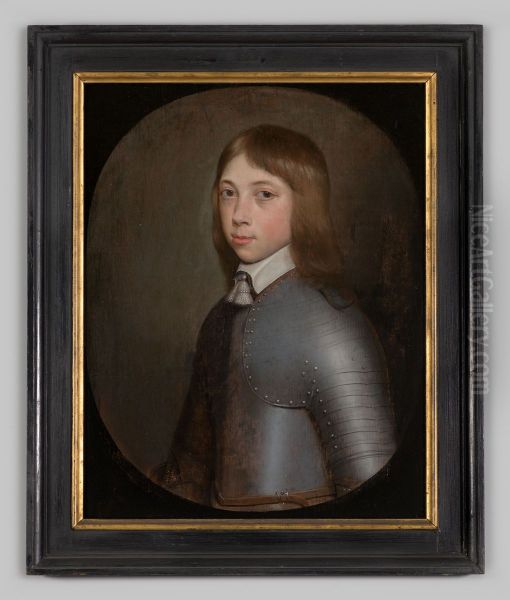 Portrait of Diederik van Arnhem (1639-1656) Oil Painting by Theodor van Loonen