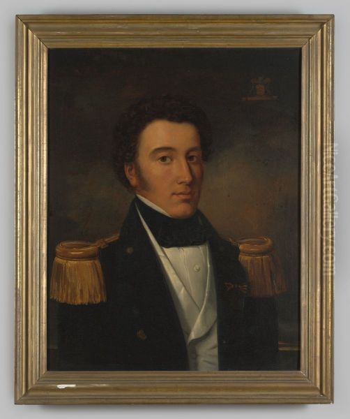 Portrait of Frederik Assueer Jacob Margarethus baron van Voorst tot Voorst (1803-1885) Oil Painting by Geldersch Landschap en Kasteelen