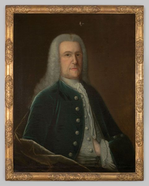 Portrait of Philip Carel Schomaker (1714-1788) Oil Painting by Geldersch Landschap en Kasteelen