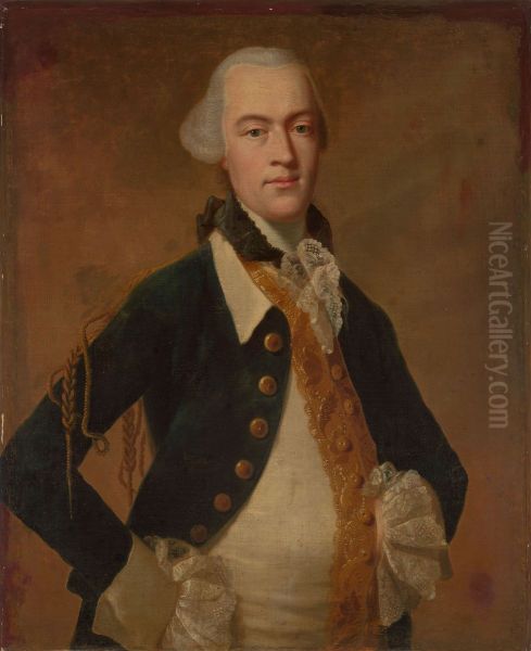 Portrait of Wilhelm Carl Hendrik van Randwijck (1730-1803) Oil Painting by Johann Valentin Tischbein