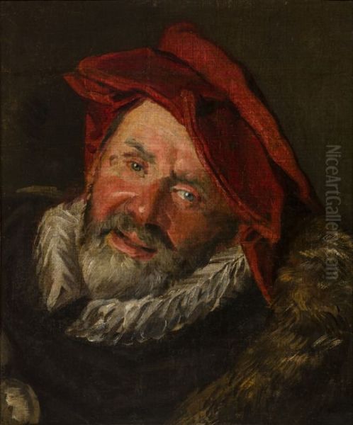 The Drinker Oil Painting by Frans Hals