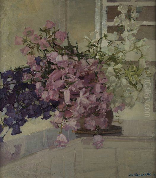 Flowers Oil Painting by Irma von Duczynska