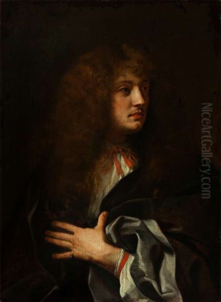 Portrait of Count Franz Anton Berka of Duba Oil Painting by Carlo Maratta