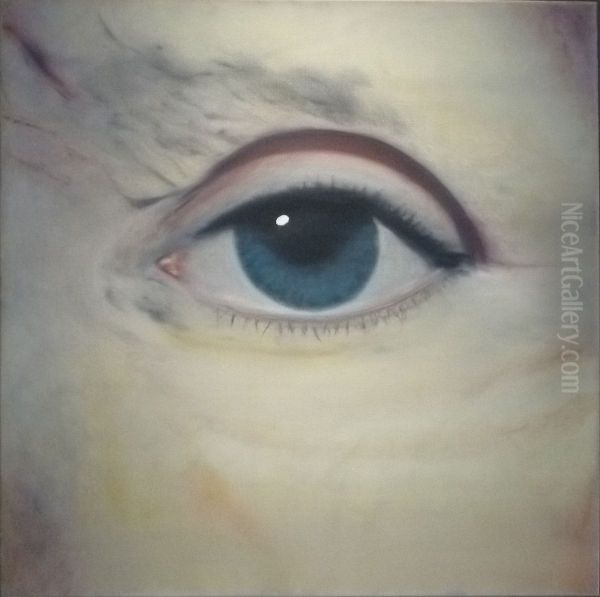 The eye Oil Painting by Xavier Tricot