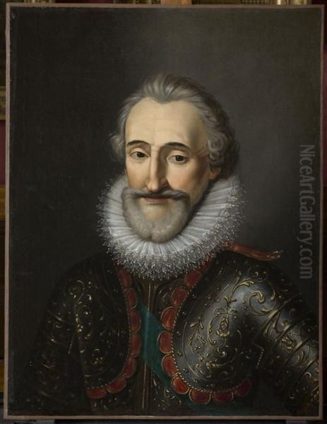 Portrait d'Henri IV Oil Painting by Antonio Tempesta