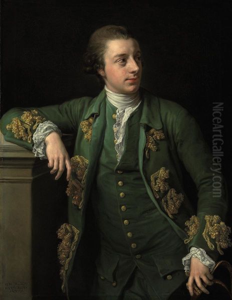 Portrait of Thomas Fortescue Oil Painting by Pompeo Batoni