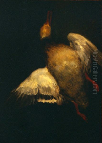 Pato muerto Oil Painting by Francisco Goya