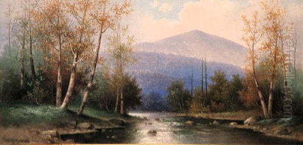 Mount Washington Oil Painting by George Mcconnell