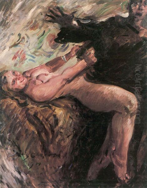 Joseph und Potiphars Weib, II. Fassung Oil Painting by Lovis Corinth