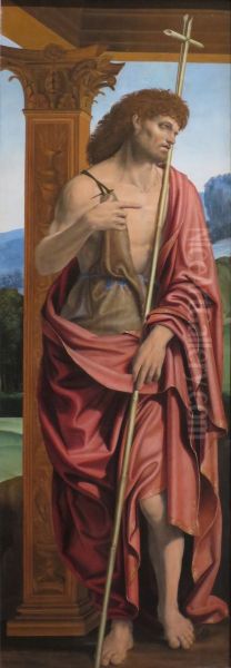 Saint John the Baptist Oil Painting by Pedro Fernandez de Murcia