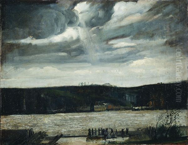 Coming Squall Oil Painting by George Bellows