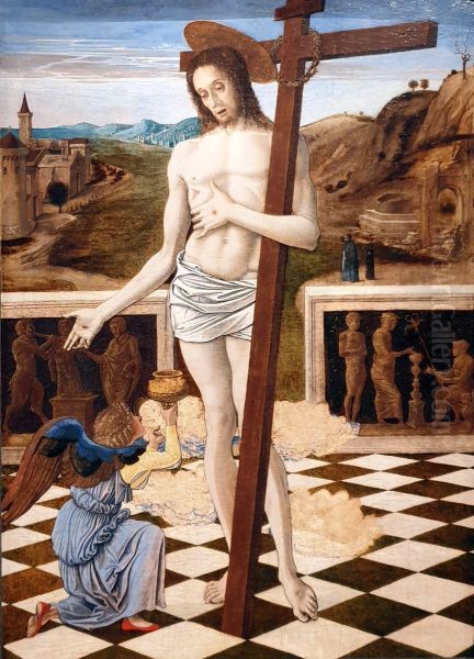 The Blood of the Redeemer Oil Painting by Giovanni Bellini