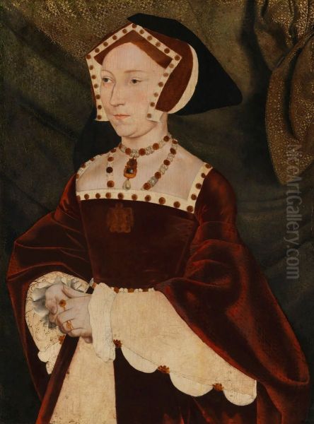 Jane Seymour (c.1508-1537) Oil Painting by Hans Holbein the Younger