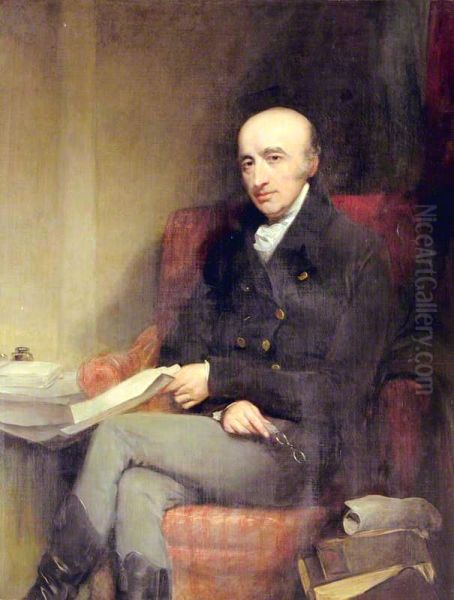 William Hyde Wollaston (1766-1828) Oil Painting by John Jackson